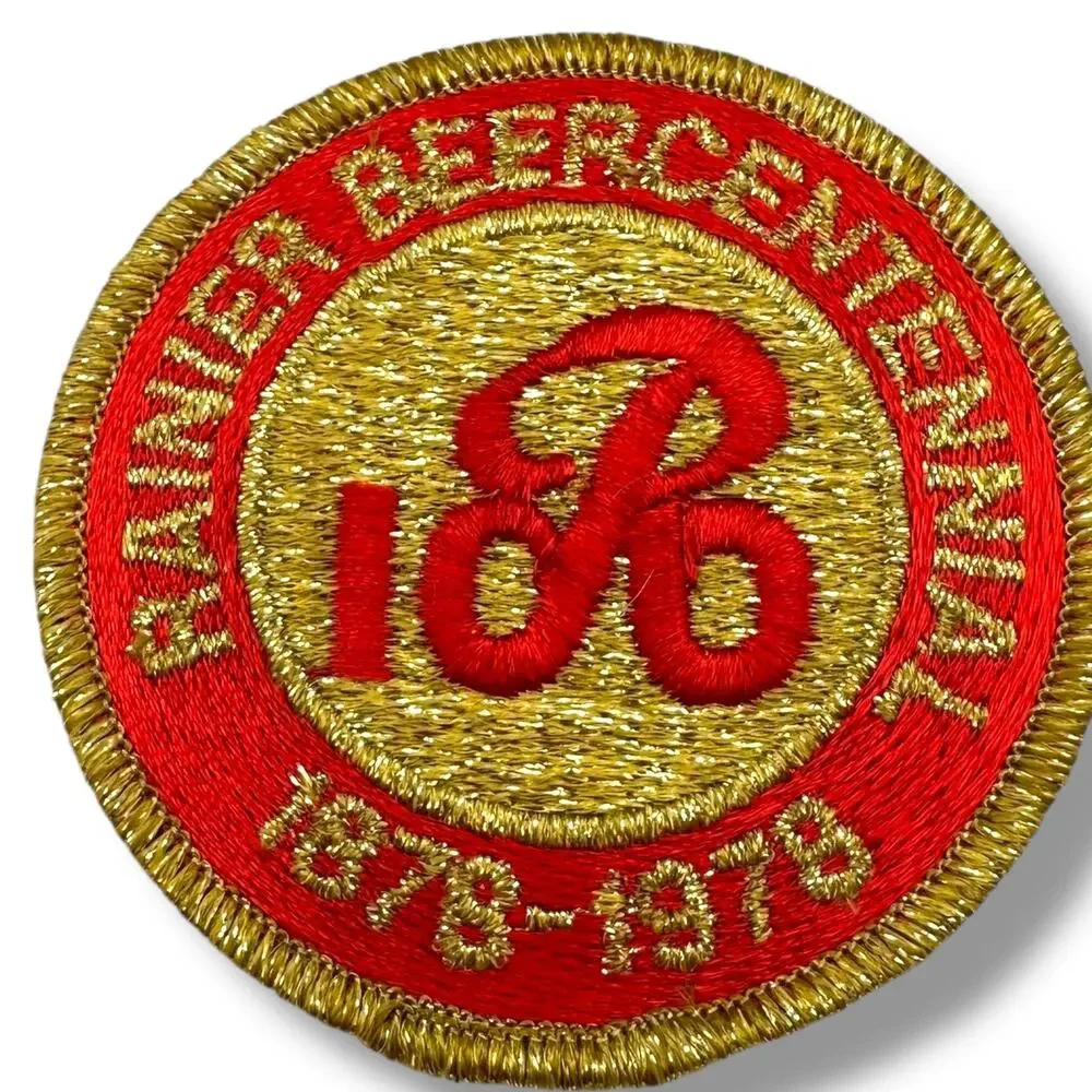 Vintage 1970s Rainier Brewing Company Patche